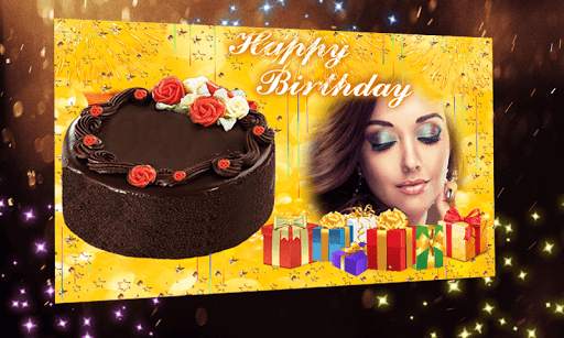 Birthday 2021 Photo Frames With Stickers screenshot 3