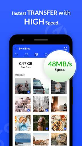 File transfer app - Share music, video, files screenshot 2