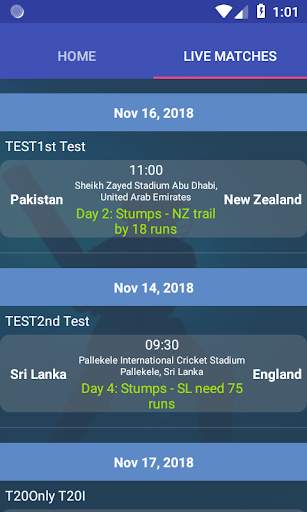 Cricket Live Line screenshot 2