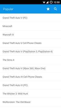 Game Cheats screenshot 1