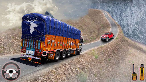 offroad Cargo Truck Games 3D screenshot 4