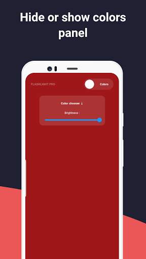 Flashlight Pro (Strobe Lights & Flashing Colors) screenshot 5