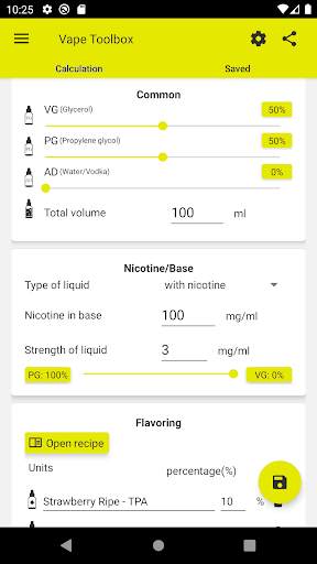 Vape Toolbox Lite 5 تصوير الشاشة