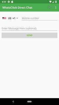 WhatsClick Direct Chat screenshot 2