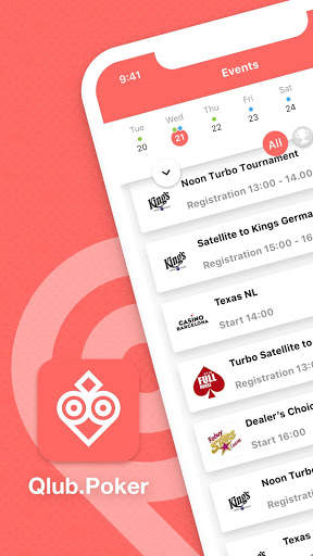 Qlub Poker - Live Poker Games! screenshot 1