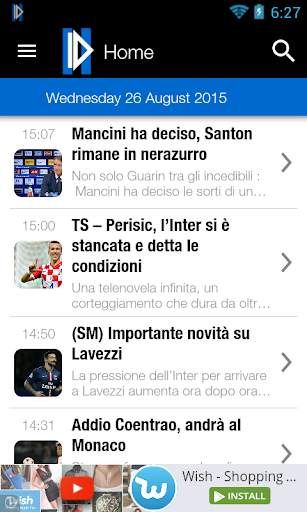 Inter News | InterDipendenza screenshot 1