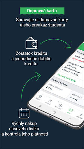 Dopravná karta v mobile screenshot 5
