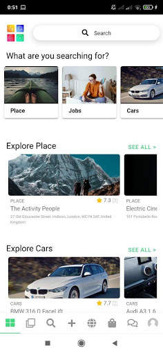 Custom Listing App 1 تصوير الشاشة
