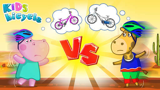 Hippo Bicycle: Kids Racing screenshot 5