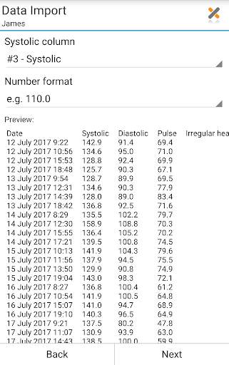 Blood Pressure Log - MyDiary screenshot 8