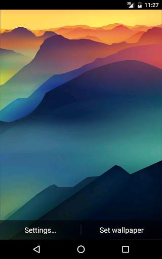 Mountain Haze Live Wallpaper screenshot 17