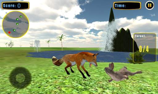 Angry Wild Fox Attack Sim 3D स्क्रीनशॉट 2