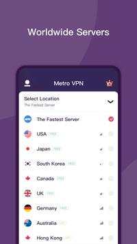 Metro VPN screenshot 2