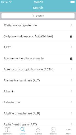 Medical Lab Tests screenshot 5