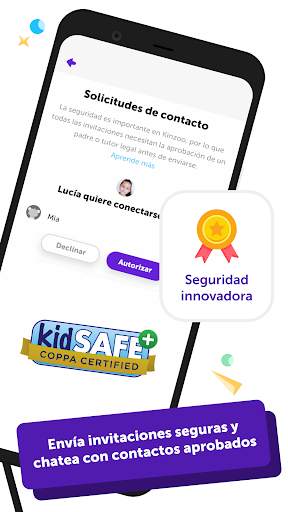 Kinzoo Chat para Familias screenshot 2