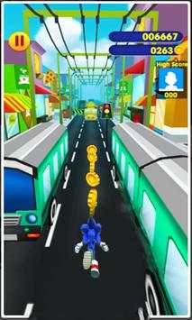 Sonic Subway Dash скриншот 1