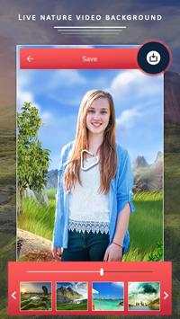 Nature Video Photo Background Editor 2 تصوير الشاشة