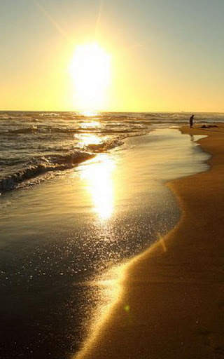 HD Beach Sunset Live Wallpaper screenshot 7