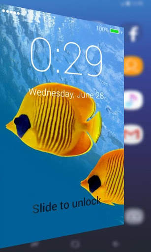 Aquarium Lock Screen Free screenshot 5