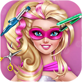 Super Power Princess Barbi Hair Salon icon