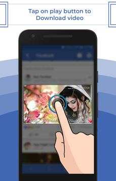 Downloader for Facebook screenshot 3
