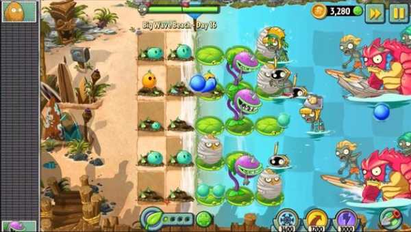 New Plants Versus Zombies Lock Screen HD Wallpaper screenshot 3