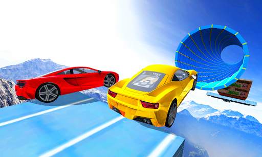Impossible Extreme Car Tracks : Racing Stunts 2019 screenshot 1