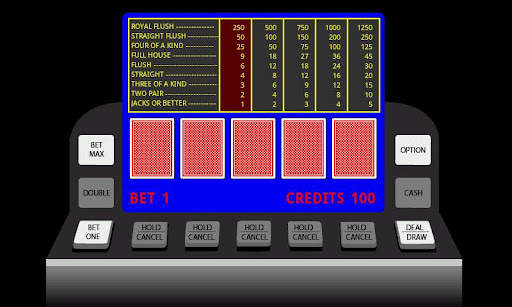 Poker Video Machine screenshot 1