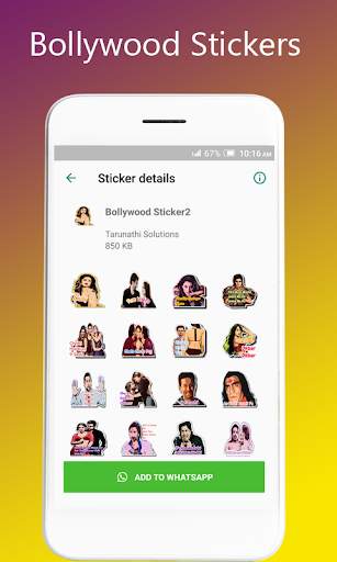 Bollywood Funny Sticker screenshot 5