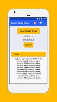 Router Setup Page screenshot 3