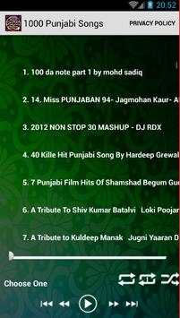 1000 Punjabi Songs screenshot 1