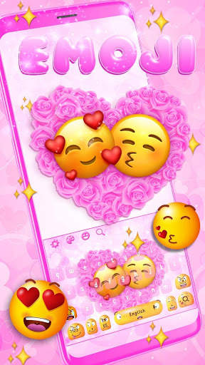 Love Emoji Keyboard screenshot 1