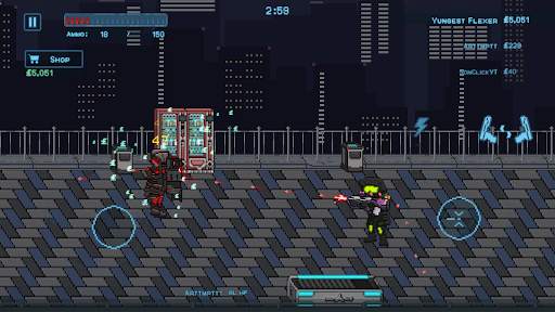 Cyber Soldier cyberpunk online screenshot 5
