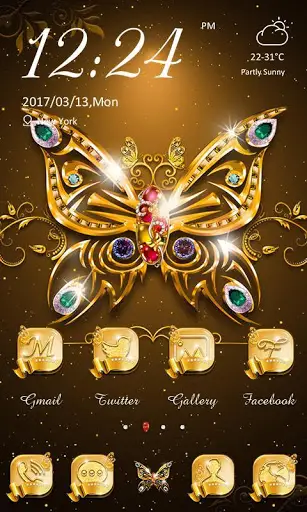 Noble GO Launcher Theme screenshot 2