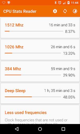 CPU Stats Reader screenshot 1