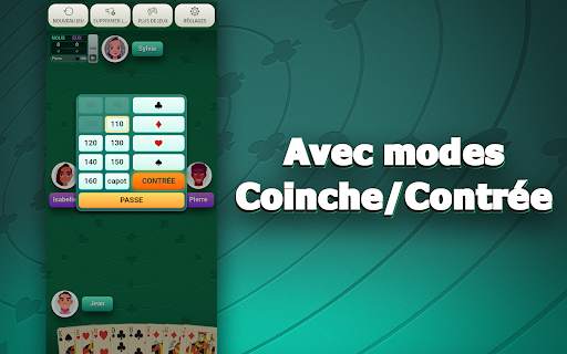Belote Hors Ligne Individuel screenshot 8