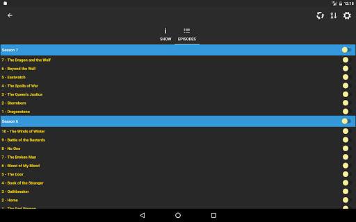 Tv Series Time Manager screenshot 11