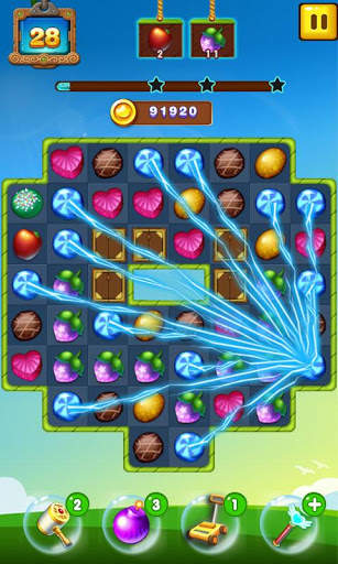 Candy Garden Fever screenshot 1