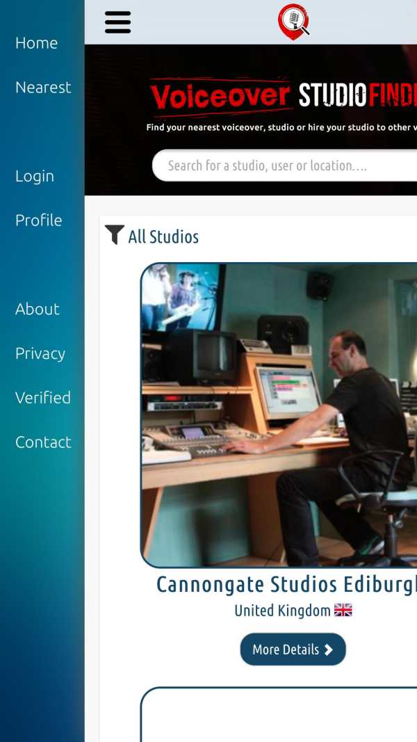 Voiceover Studio Finder screenshot 3