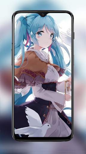 Hatsune Miku Anime Live Wallpapers Collection screenshot 1