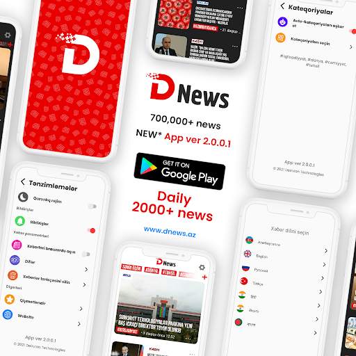 DNews.az : Top local & world news - Deirvlon News screenshot 1