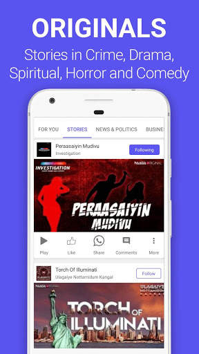Vaarta - Hindi podcasts Tamil Telugu stories shows screenshot 7