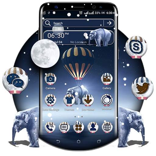 Elephant Balloon Launcher Theme 1.0