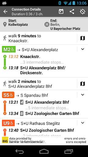 Offi - Journey Planner स्क्रीनशॉट 4