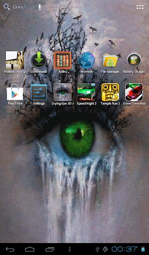 Crying Eye 3D Live Wallpaper screenshot 6