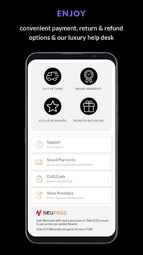 Tata CLiQ Luxury Shopping App screenshot 8