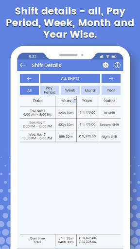 Work Log - Work Hours Tracking screenshot 5