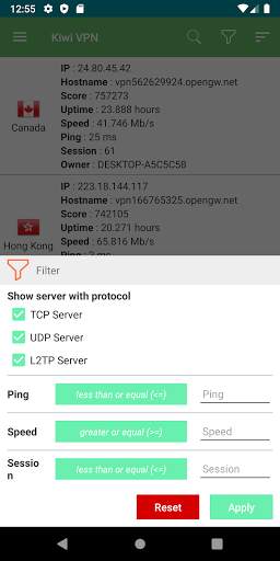 Kiwi VPN screenshot 5