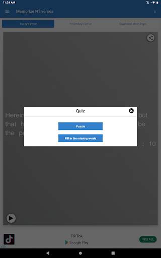 New Testament Verses Memorization Game-KJV Offline screenshot 11