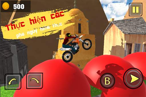 Bất Bike Stunt - Moto Racing 3D screenshot 1